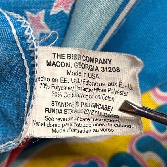 Teletubbies Pillowcase Standard Tinky Winky Dipsy Po Laa-Laa 1998 Vintage - Picture 8 of 9